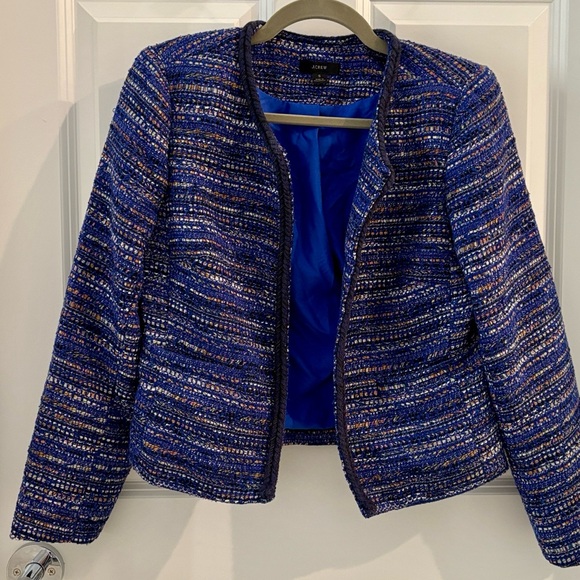 J. Crew Jackets & Blazers - J. Crew tweed lady jacket size small